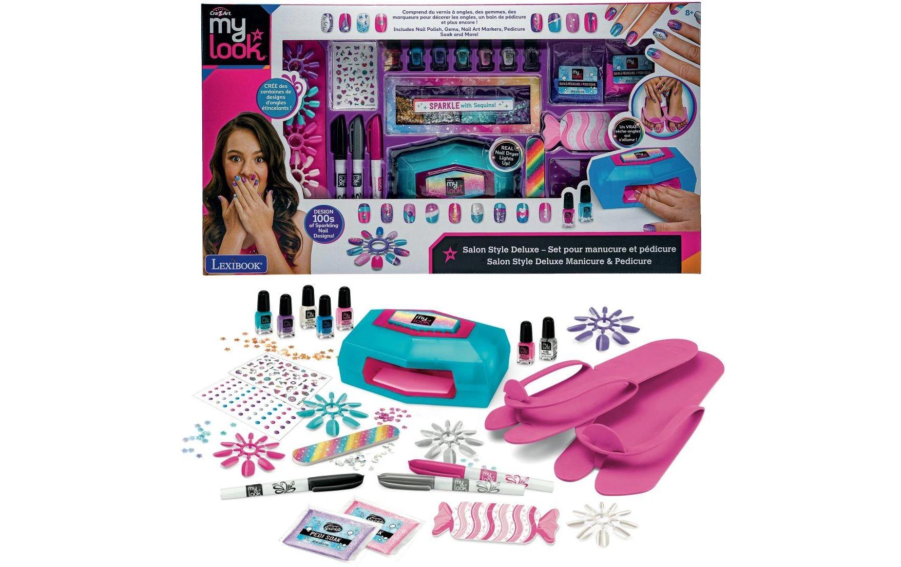 Salon Style Deluxe Manicure & Pedicure