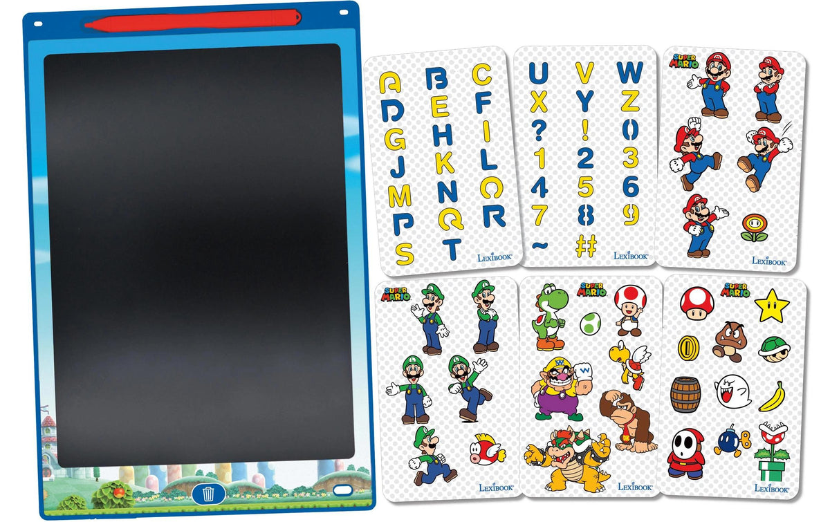 Super Mario Magic Tab with stencils