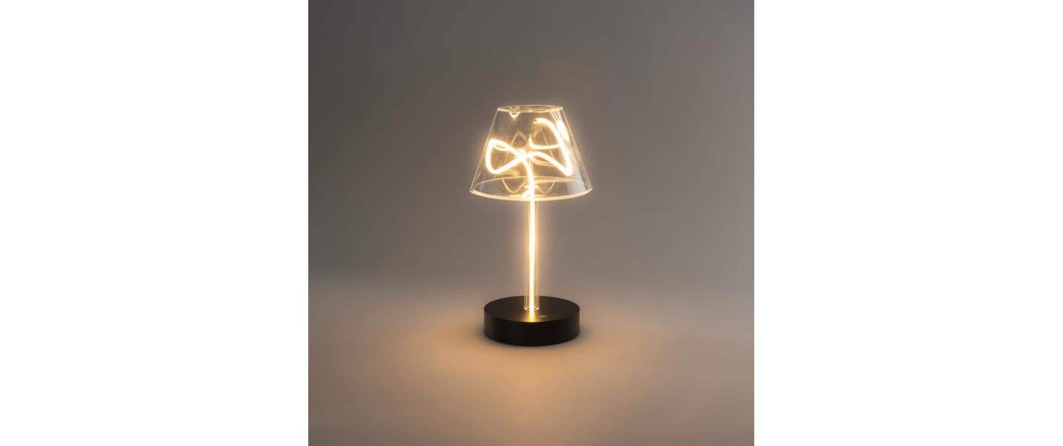 Konstsmide USB-Tischleuchte Edison