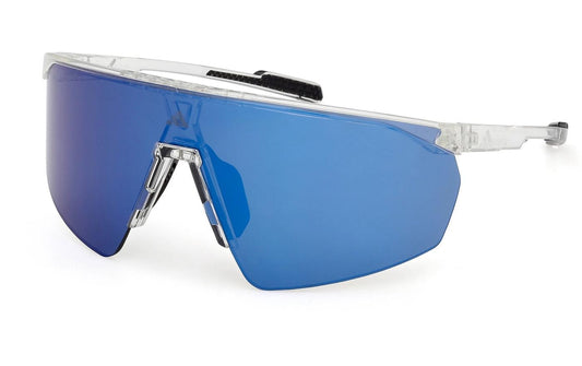 Adidas Sportbrille SP0075, Frame crystal