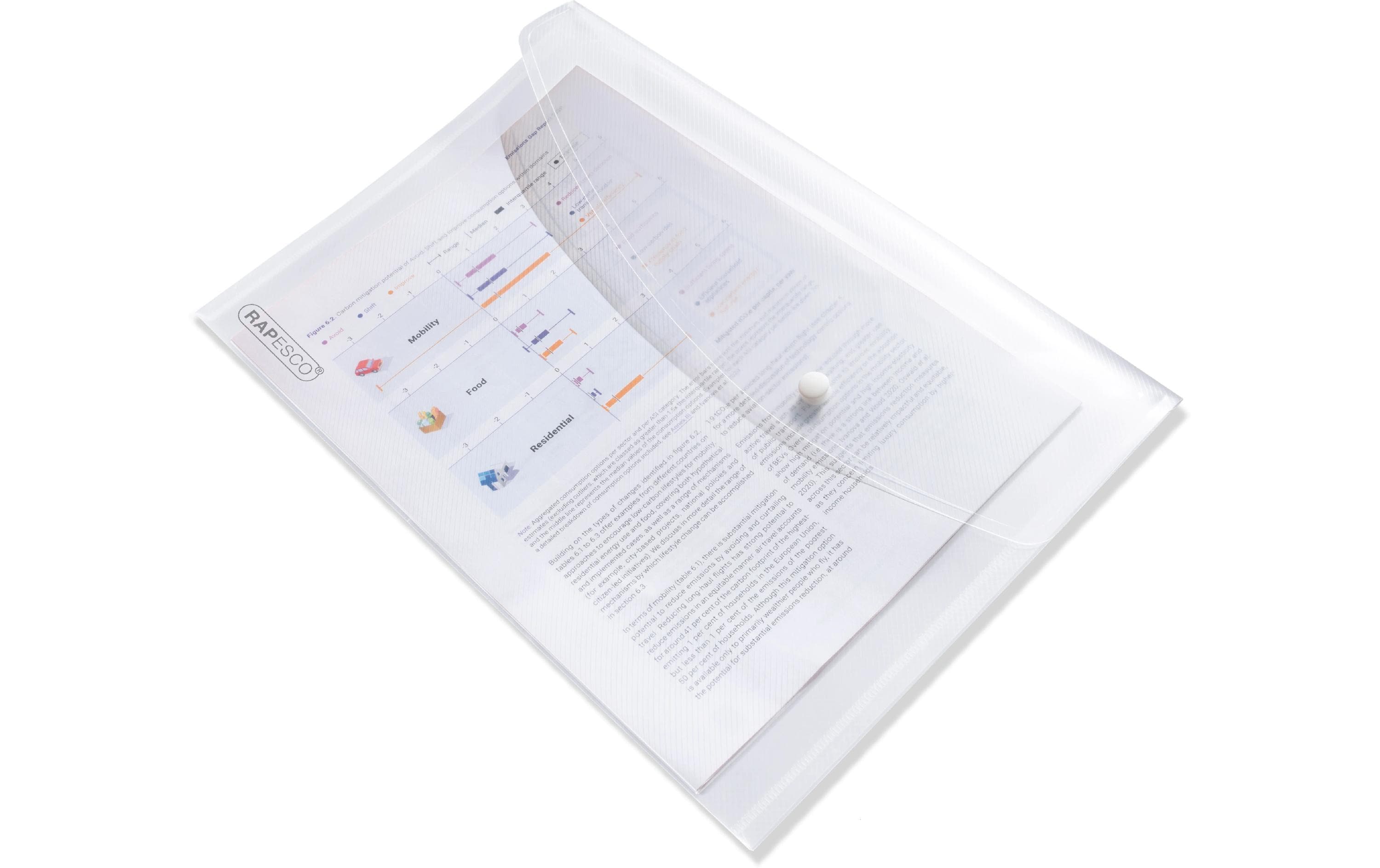 Rapesco ECO GRS Dokumententasche A4+
