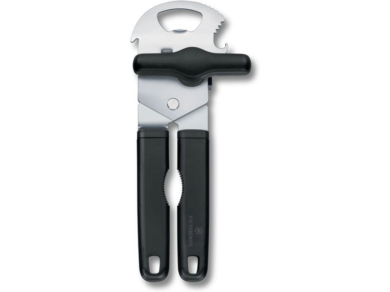 Victorinox | Mehrzweck-Öffner, schwarz | Rostfreier Stahl