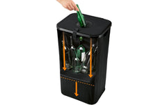 EASYmaxx | Sammelbehälter 100l Flaschen | Sammelsack PET, Flaschen