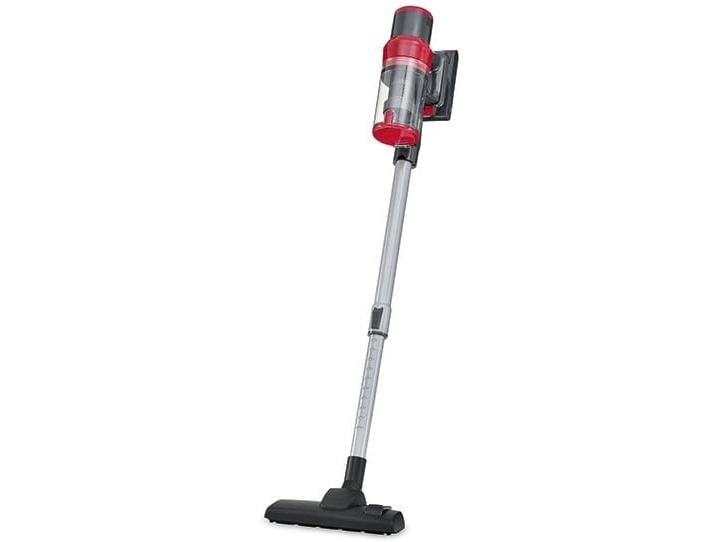 CLEANmaxx | Akku-Hand- & Bodenstaubsauger | grau/weiss mit Griff 6-tlg.
