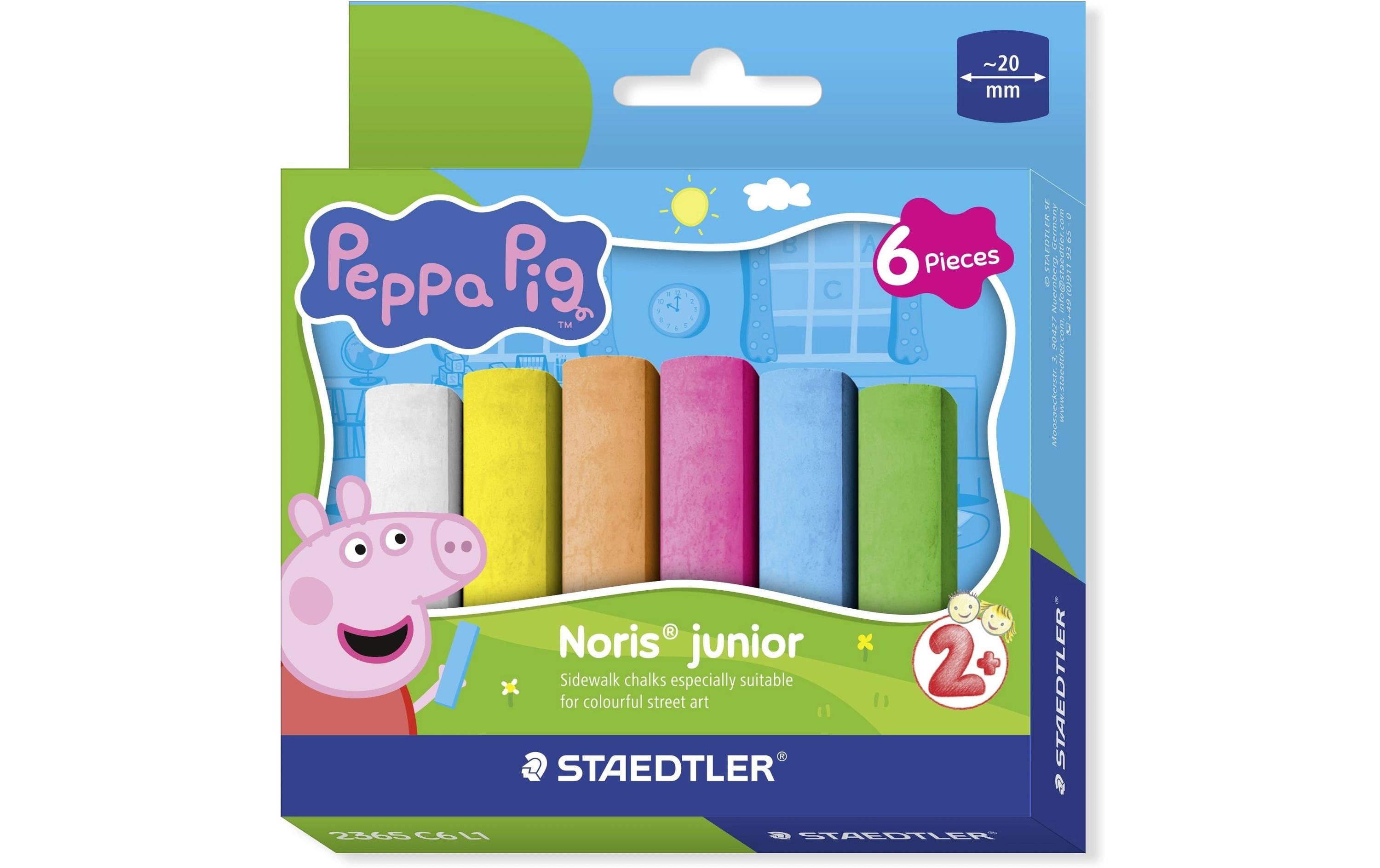 STAEDTLER Noris Junior Strassenkreiden