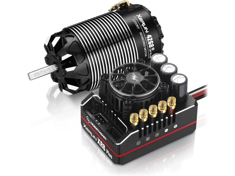 Hobbywing | Xerun XR8 Plus G2S Combo | mit 4268 2200kV Motor Off-Road