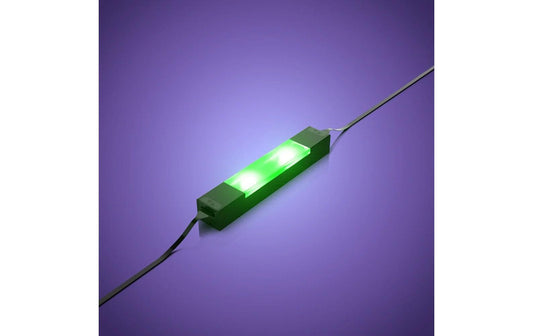 Light My Bricks | LMB 2.0 Meteor LED-Baustein 1x6Grün | (2er Pack)