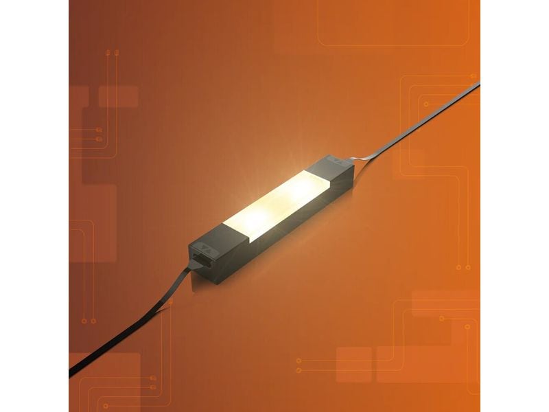 Light My Bricks | LMB 2.0 Meteor LED-Baustein 1x6Warm Weiss | (2er Pack)