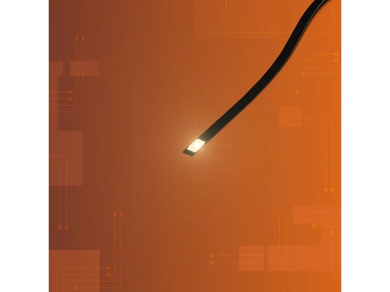 Light My Bricks | LMB 2.0 Astro Micro LED Warm Weiss | 30 cm Flachkabel (4er Pack)