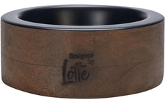 Designed by Lotte | Holz Hundenapf Milani | Schwarz, 21 cm