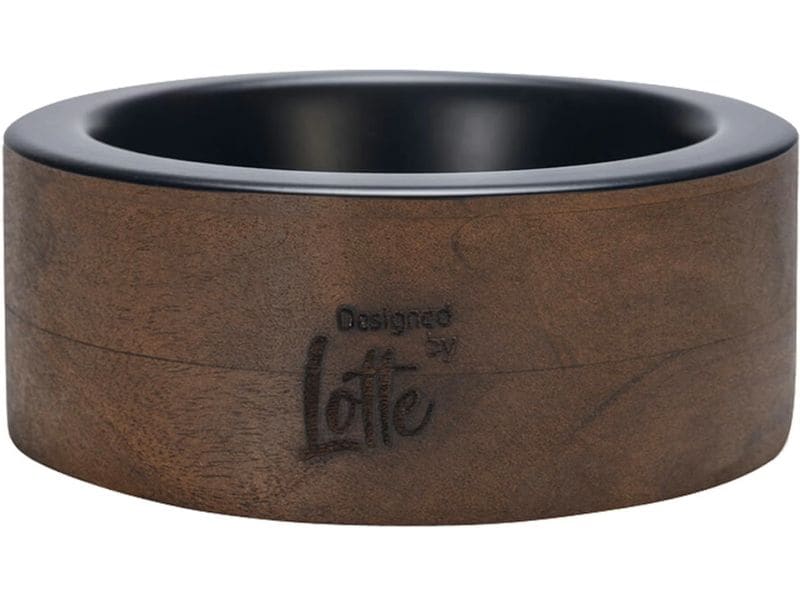 Designed by Lotte | Holz Hundenapf Milani | Schwarz, 14 cm