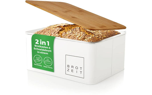 Lumaland Brotkasten Cuisine weiß