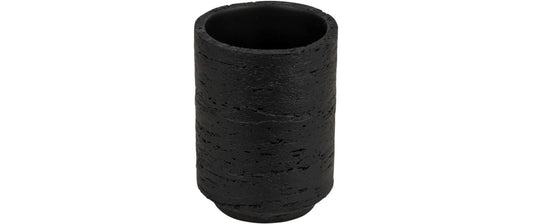 Wenko | Zahnputzbecher Denia | Polyresin, Anthrazit