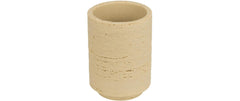Wenko | Zahnputzbecher Denia | Polyresin, Beige