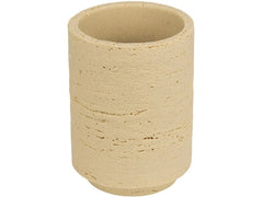 Wenko | Zahnputzbecher Denia | Polyresin, Beige