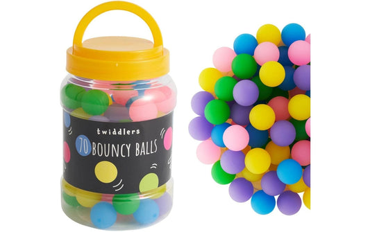 Gummiball Neon 70 Stück