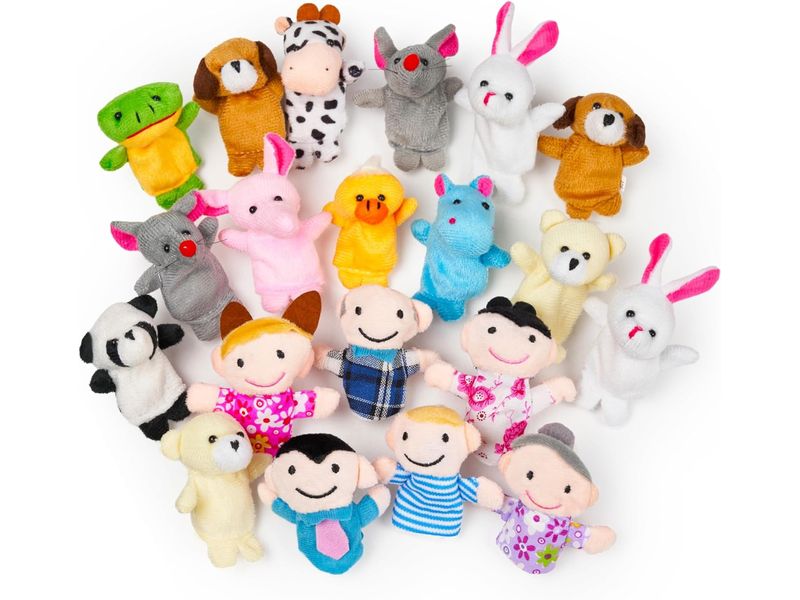 Twiddlers | Fingerpuppen Finger Puppets | 20 Stück