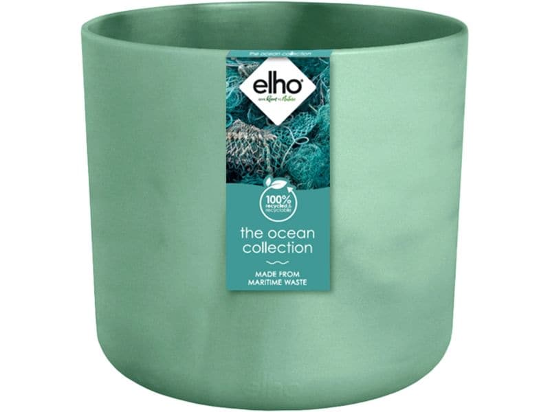 Elho | Blumentopf the ocean coll. rund 22cm | pazifikgrün