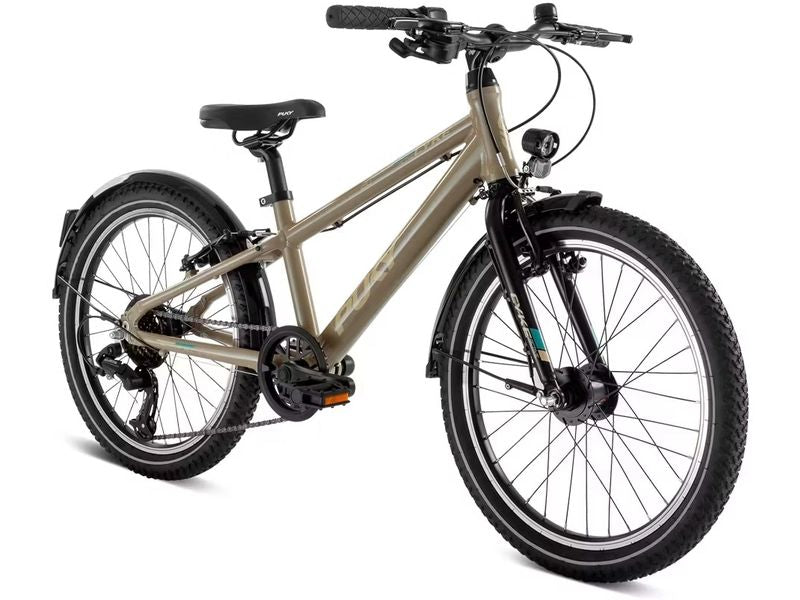 PUKY | CYKE 20 ACTIVE 7-Gang, Alu | Kindervelo dusty sand/black