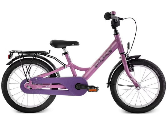 PUKY | YOUKE 16 Alu-Kinderfahrrad | Kindervelo perky purple, Rücktrittbremse