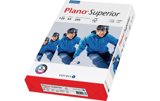 Plano | Kopierpapier, Superior | A3, 120 g/m², 250 Stk
