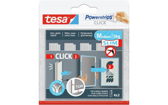Powerstrips CLICK - Klett-Klebepads