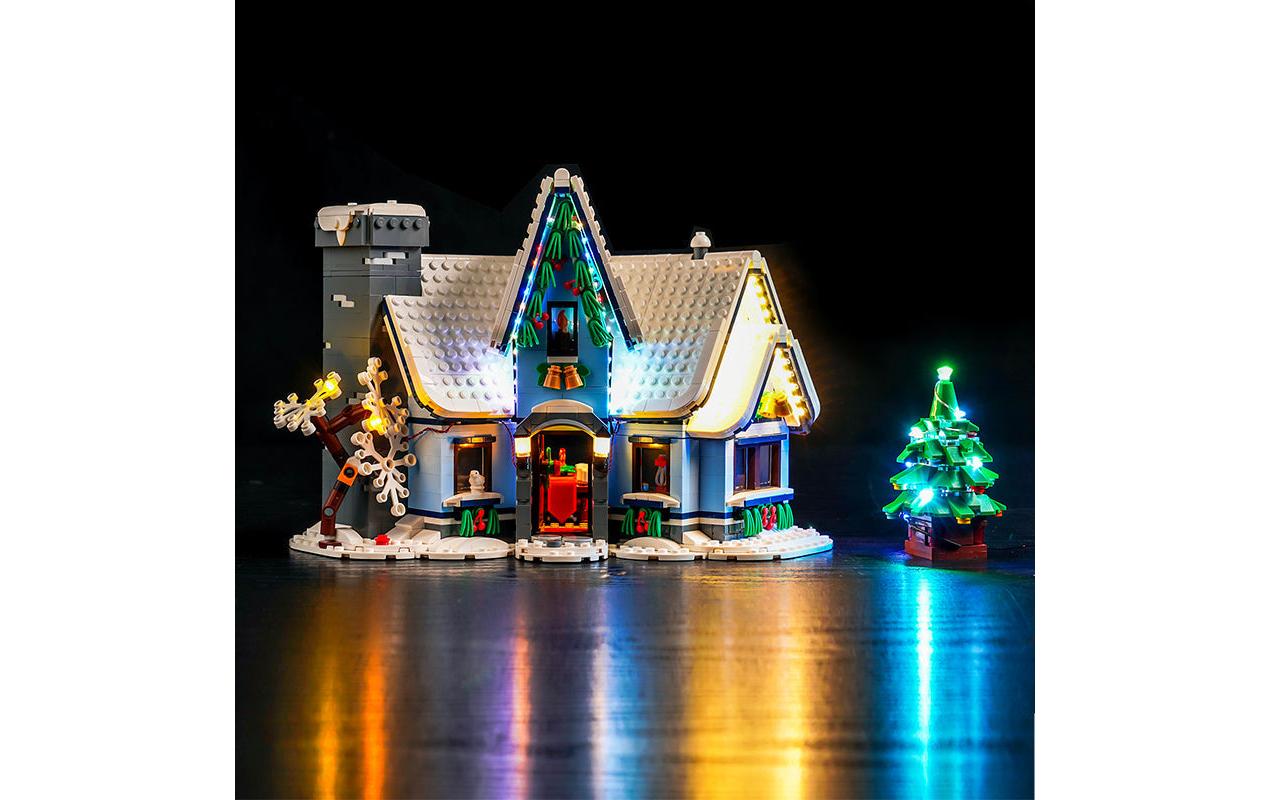 Licht Set LEGO Besuch Weihnachtsmann 10293