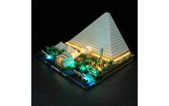 BrickBling | Licht Set LEGO Cheops-Pyramide 21058 | inkl. Fernbedienung