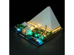BrickBling | Licht Set LEGO Cheops-Pyramide 21058 | inkl. Fernbedienung