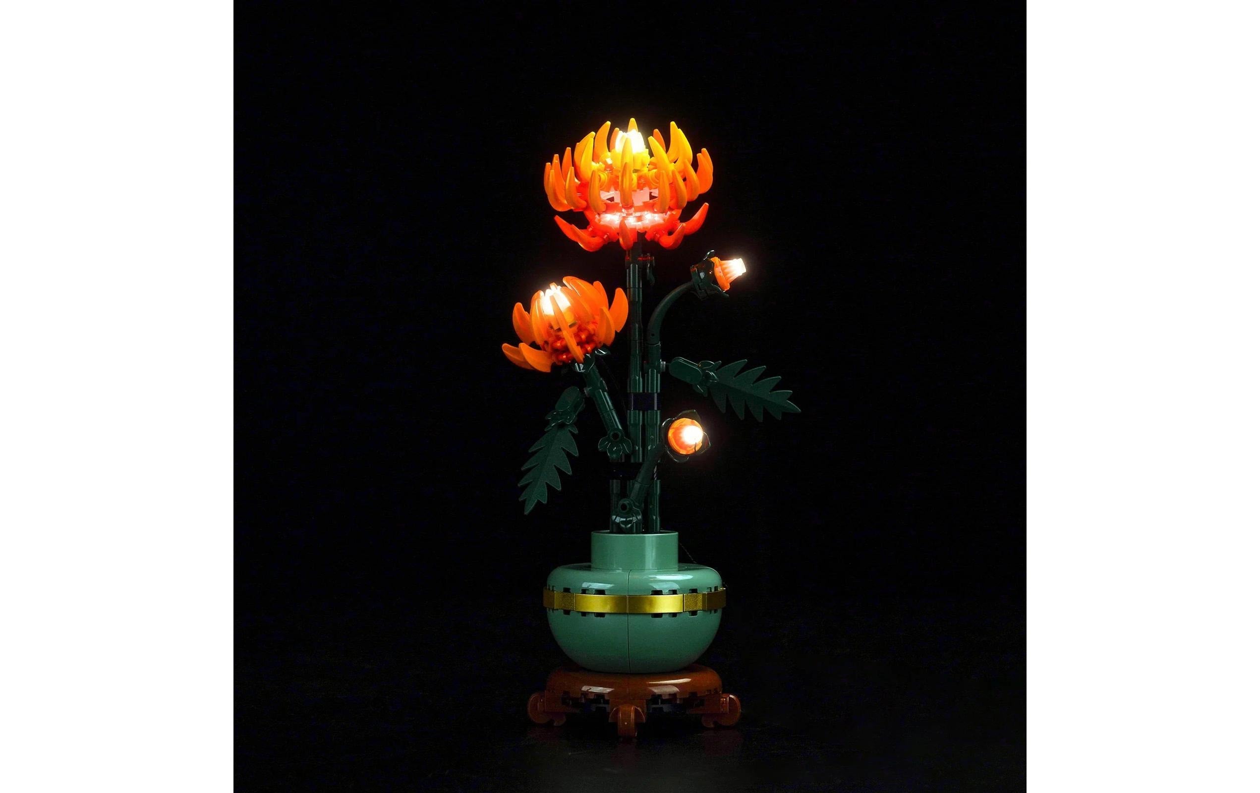 Licht Set LEGO Chrysantheme 10368