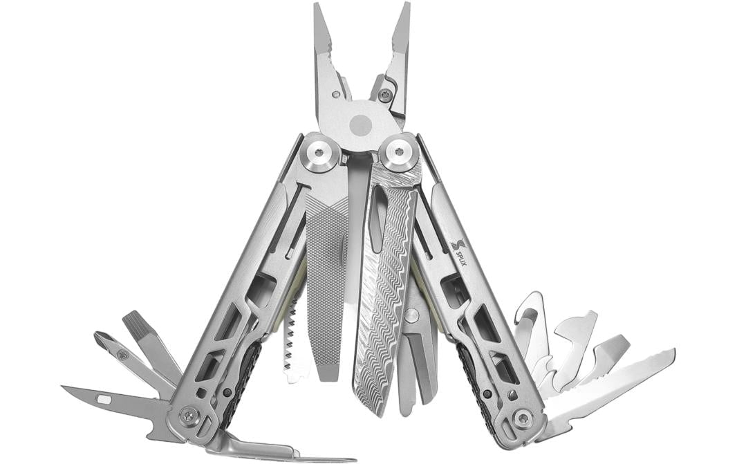 MultiTool DAM14 mit Damast-Klinge