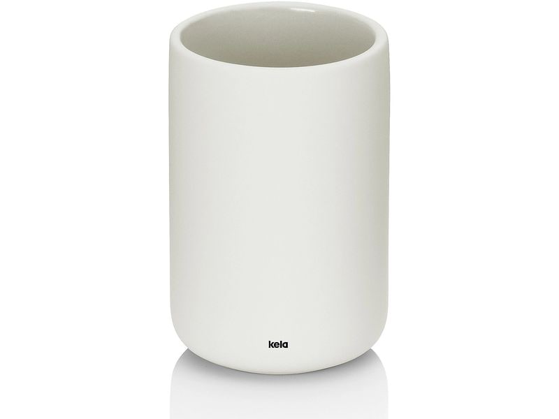 Kela | Zahnputzbecher Sana | Offwhite