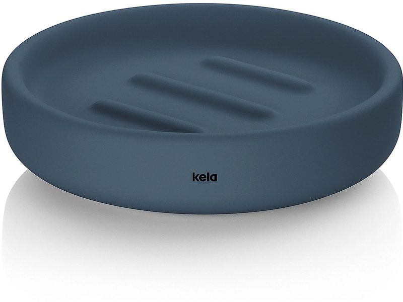 Kela | Seifenschale Sana | Tiefseeblau