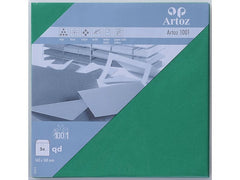 Artoz | Couvert quadratisch | tannengrün, 100 gm2, 5 Stück