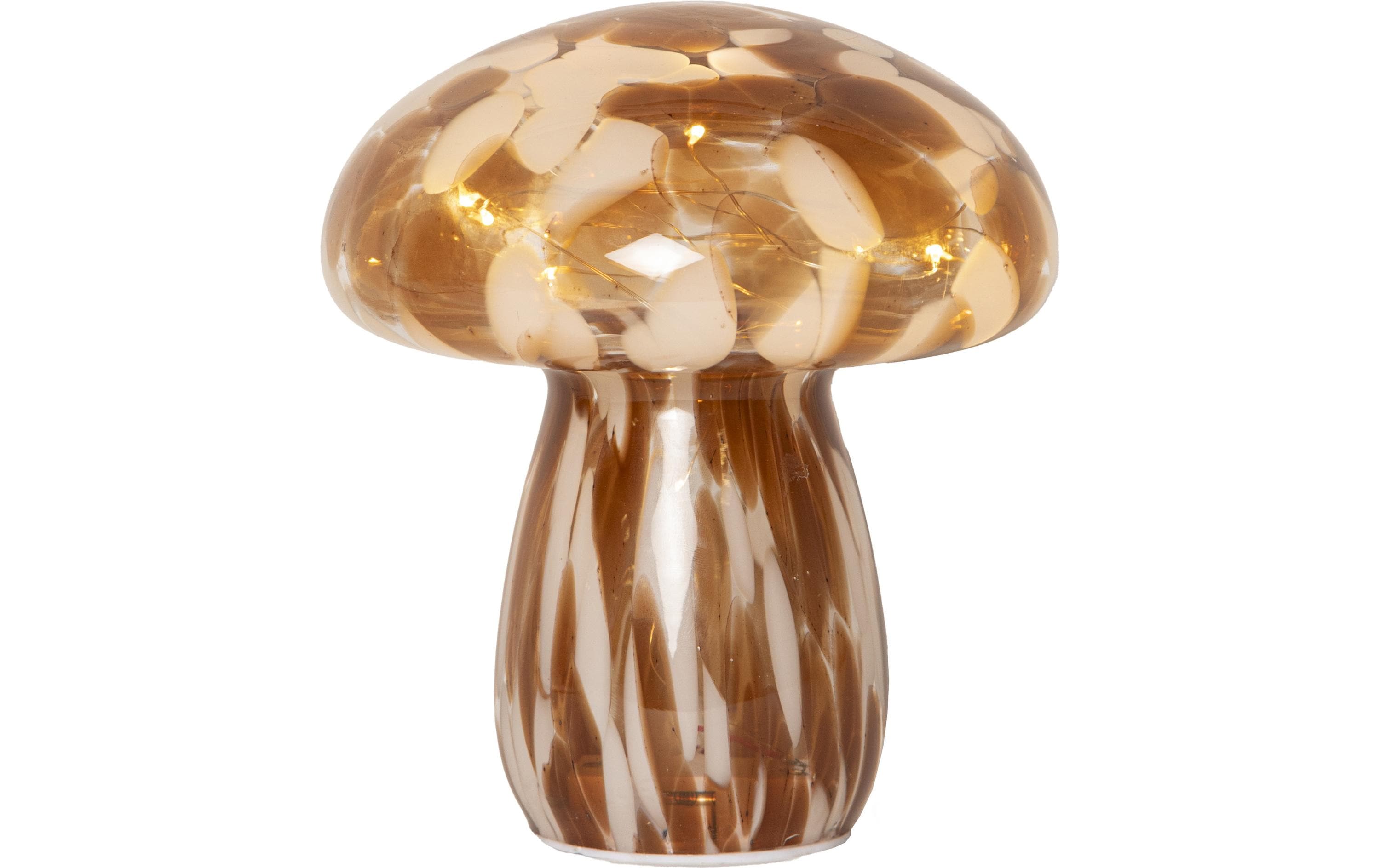 Star Trading Glas Dekoration Funghi