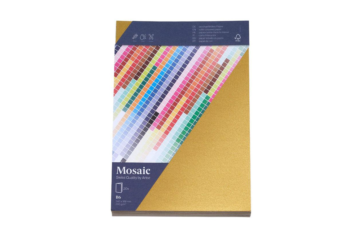 Artoz Blankokarte Mosaic B6