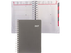 Biella | Geschäftsag. 2027 Registra Plus W | 14.5 x 20.5 cm, 420 Seiten, 1 Tag pro S.