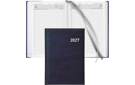 Biella | Geschäftsagenda 2027 Execut. d-bl. | 14.5 x 20.5 cm, 420 Seiten, 1 Tag pro S.