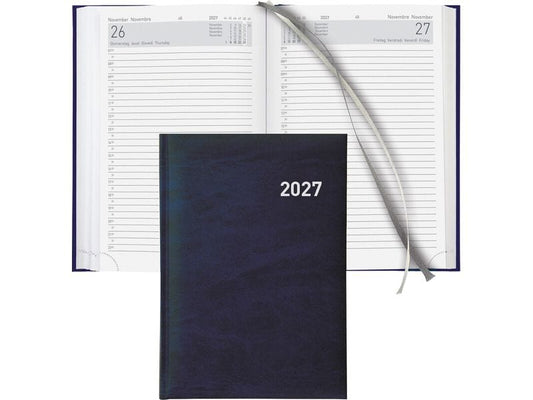 Biella | Geschäftsagenda 2027 Execut. d-bl. | 14.5 x 20.5 cm, 420 Seiten, 1 Tag pro S.