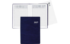 Biella | Taschenagenda Technikus 2027 | d-blau, 1T/1S, 10,1 x 14,2 cm
