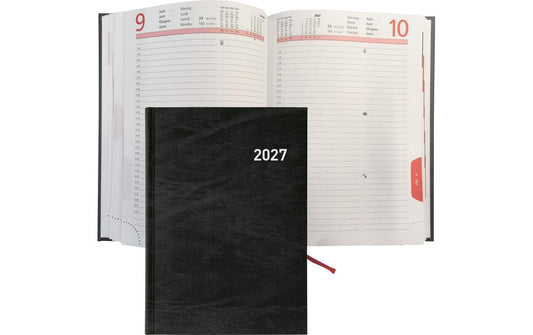 Biella | Geschäftsagenda 2027 Registra | 14.5 x 20.5 cm, 420 Seiten, 1 Tag pro S.