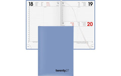 Biella | Geschäftsagenda Colourful 2027 | blau, 1T/1S, 14.5x20.5 cm