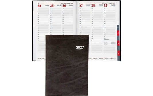Biella | Geschäftsag. 2027 Registra 7 Plus | 17.2 x 24 cm, 148 Seiten, 1 Wo auf 2 Sei