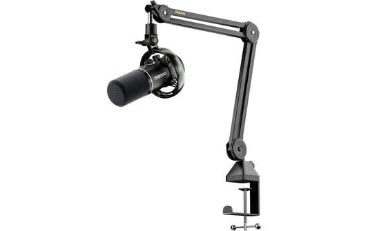 Maono | Mikrofon PD200WS Schwarz | USB, XLR, Wireless, inkl. Boom Arm