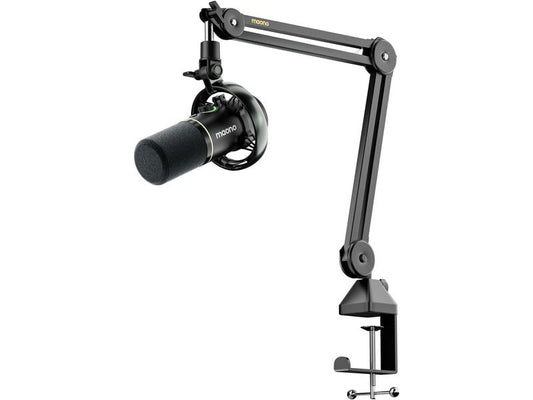 Maono | Mikrofon PD200WS Schwarz | USB, XLR, Wireless, inkl. Boom Arm