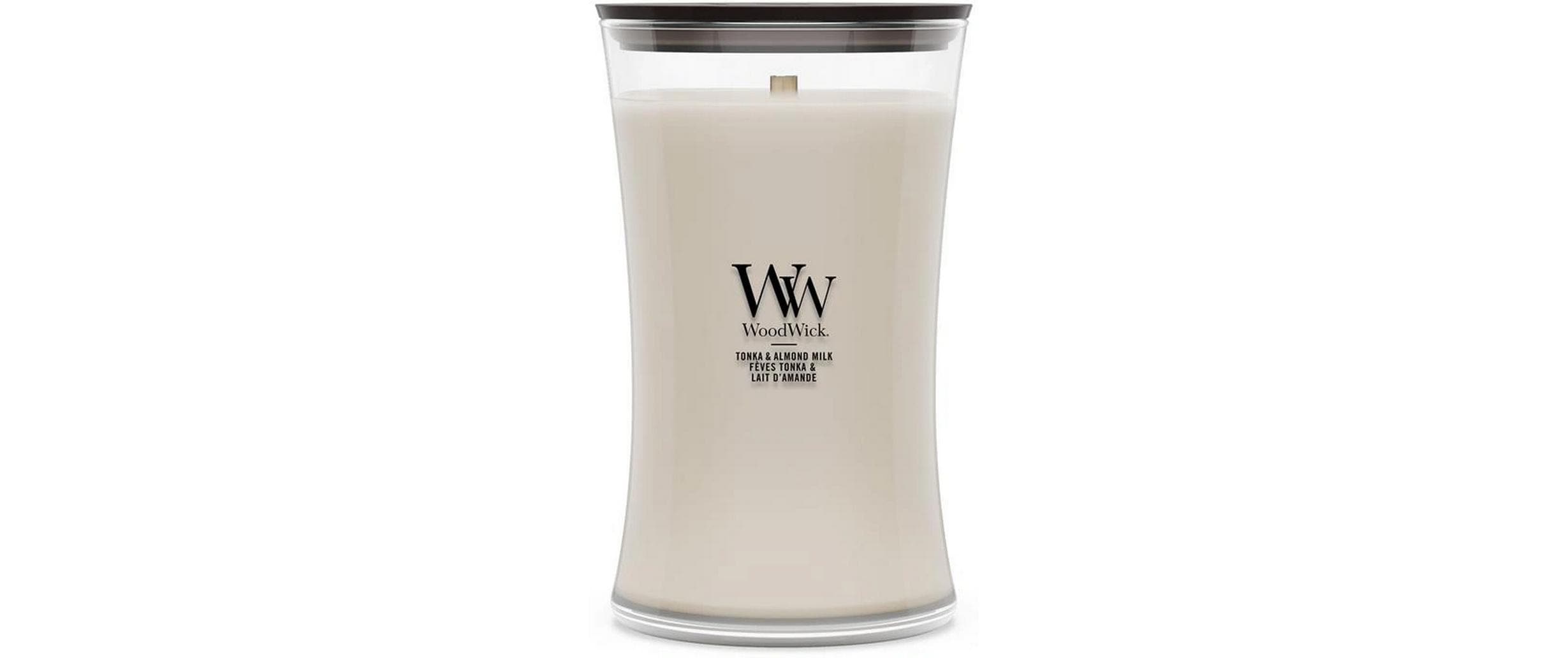 Woodwick Tonka & Almond Milk