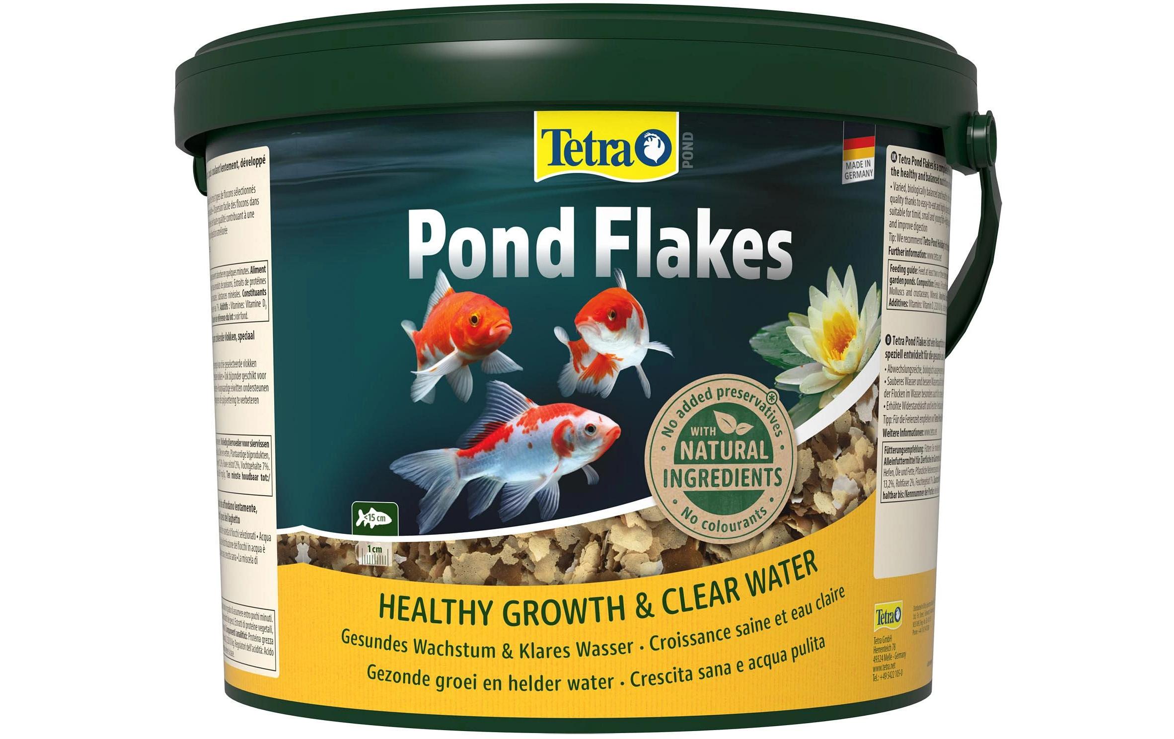 Tetra, Teichfutter Pond Flakes, 10 l