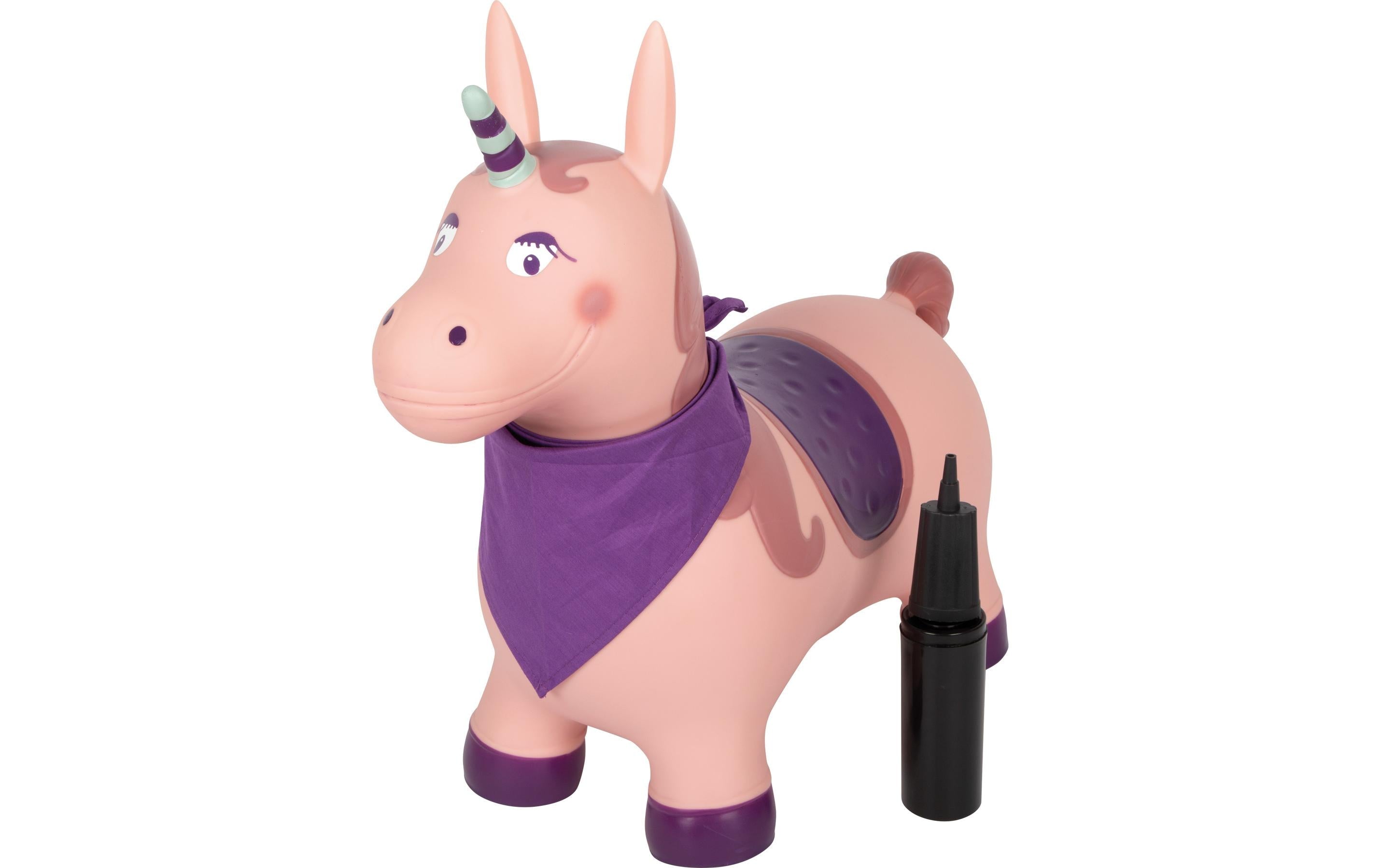 Hüpftier Einhorn