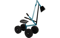small foot | Bagger mit Rädern blau