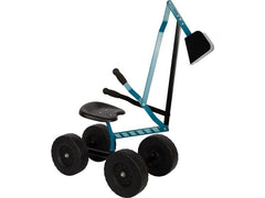 small foot | Bagger mit Rädern blau